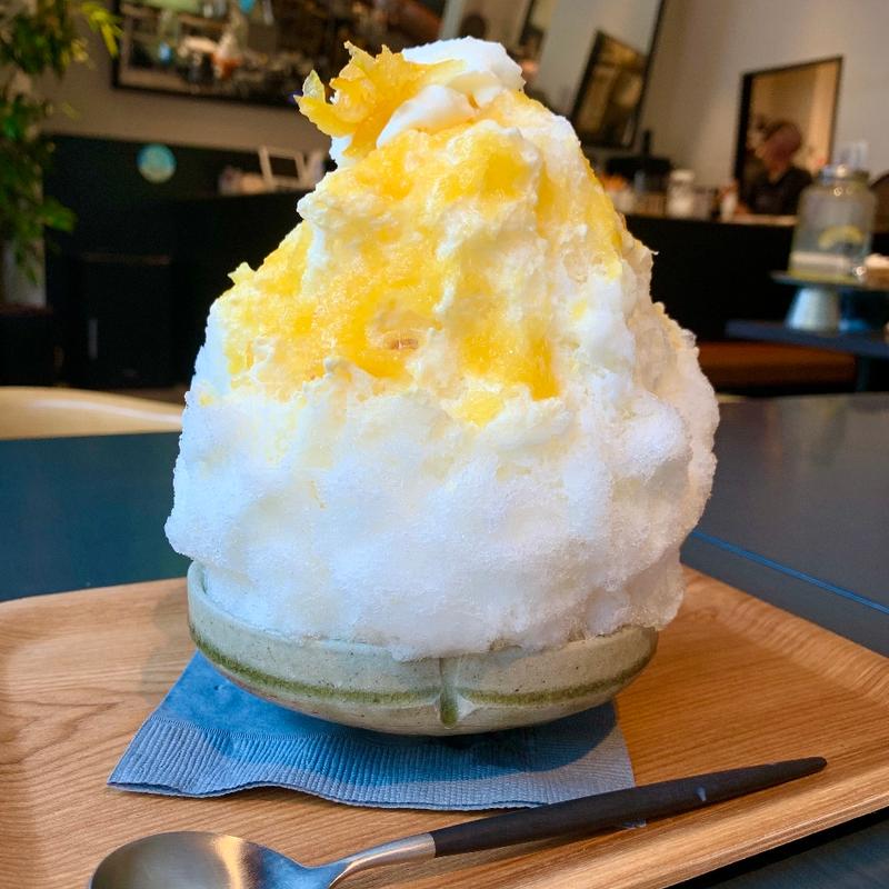 唐津かき氷（唐津産甘夏+レアチーズ）(KARAE TABLE)