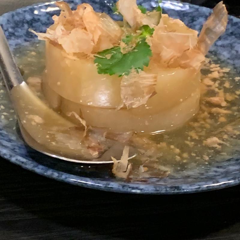 ふろふき大根煮とりそぼろあんかけ(津国屋)