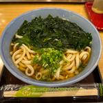 わかめうどん(若菜そば 阪急茨木店)