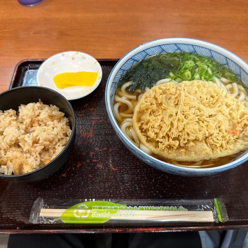 (若菜そば 阪急茶屋町口店)