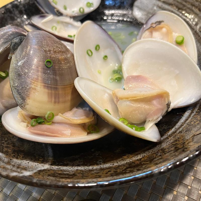 蛤バター(薩摩地鶏と季節の料理 季彩)