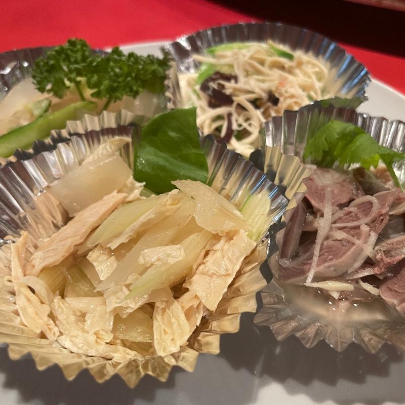 前菜盛り合わせ(龍水楼)