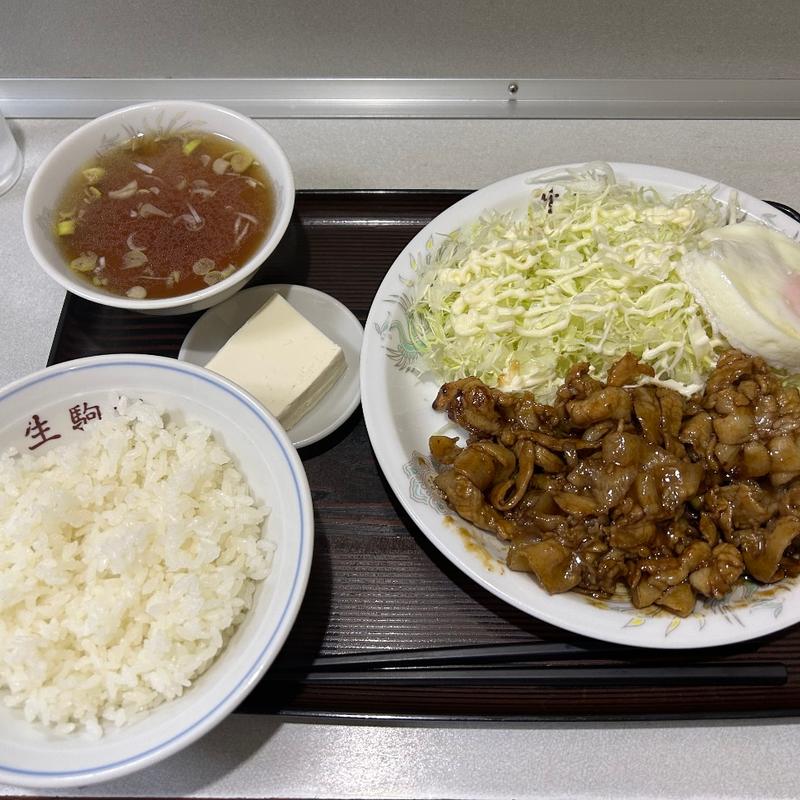 焼肉定食(生駒軒 月島店)