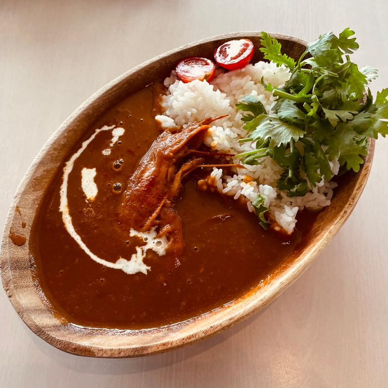 濃厚エビトマトカレー(サザンビーチカフェ （southern-beach Cafe）)