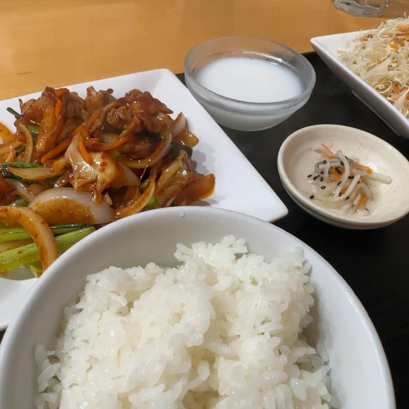 豚キムチ(中華料理 長安 )