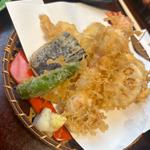 天ぷら定食(のれんと味 だるま料理店 （のれんとあじ だるまりょうりてん）)