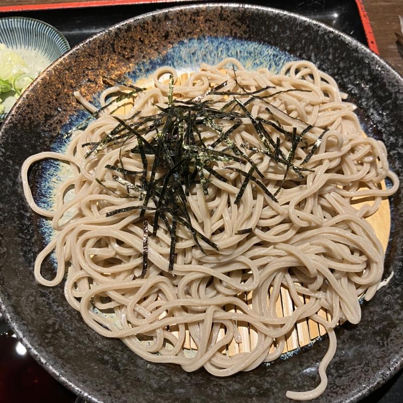 ざる蕎麦(蕎麦切り くろ)