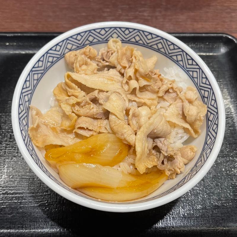 豚丼(吉野家 大津通栄店 )