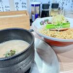 スパイス塩豚骨つけ麺(ラーメン専科 竹末食堂)