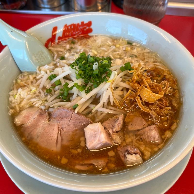 限定 焦がし醤油ラーメン 背脂変更(山岡家)