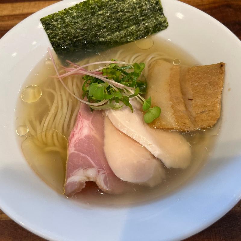 京小麦の冷やしらーめん(ラーメン家　煌)