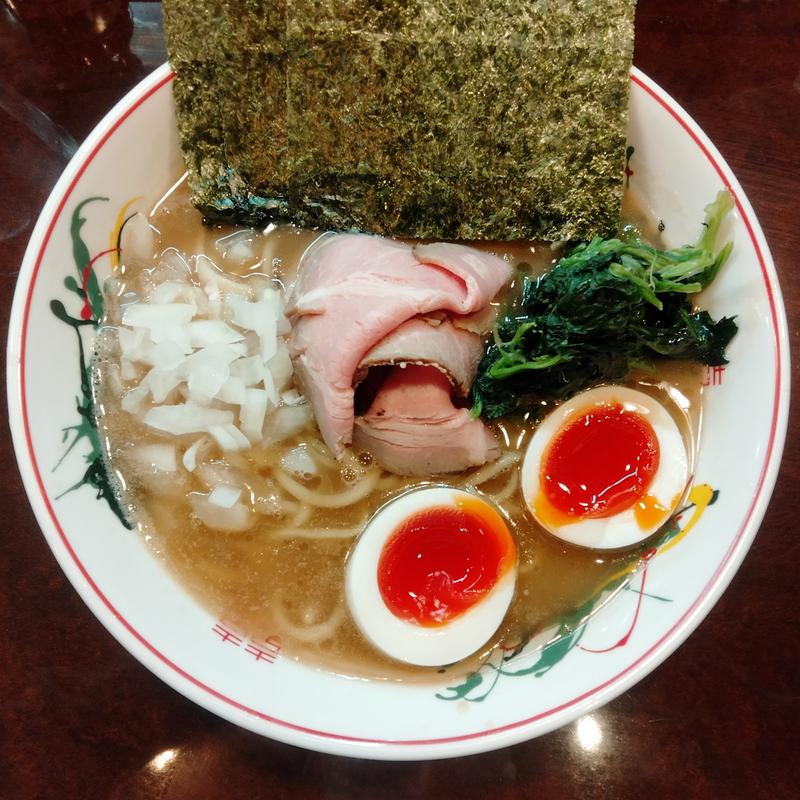 豚骨醤油ラーメン+味玉(こいけのいえけい)