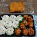 シュウマイ＆甘酢肉団子＋ファミチキ