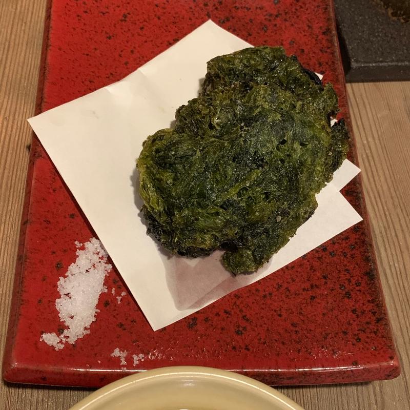 もずく天ぷら(五島人 浜松町店)