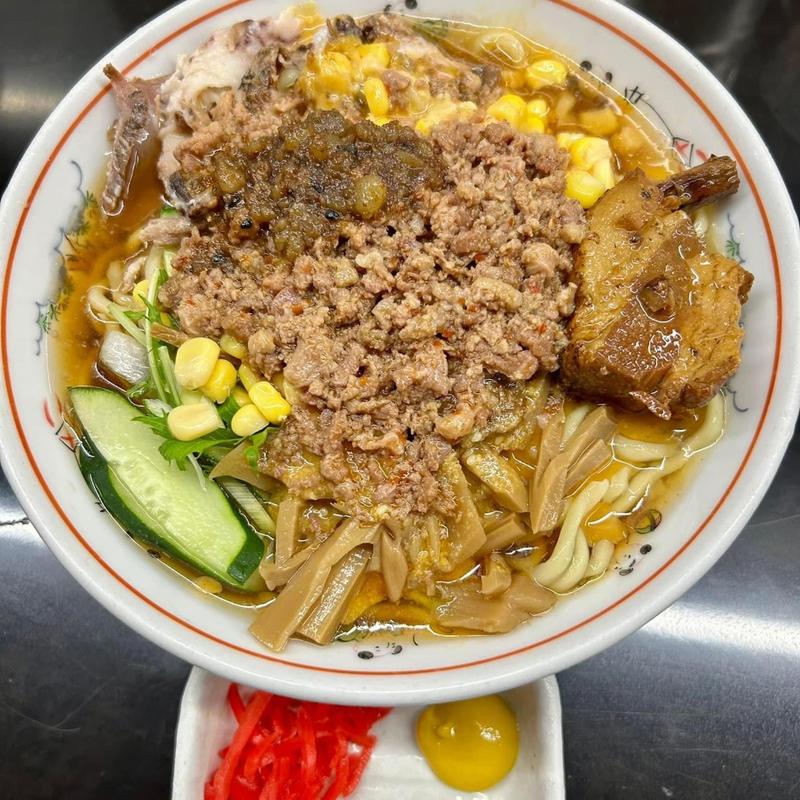 冷やしタンタンメン(手打らーめん 勝龍)