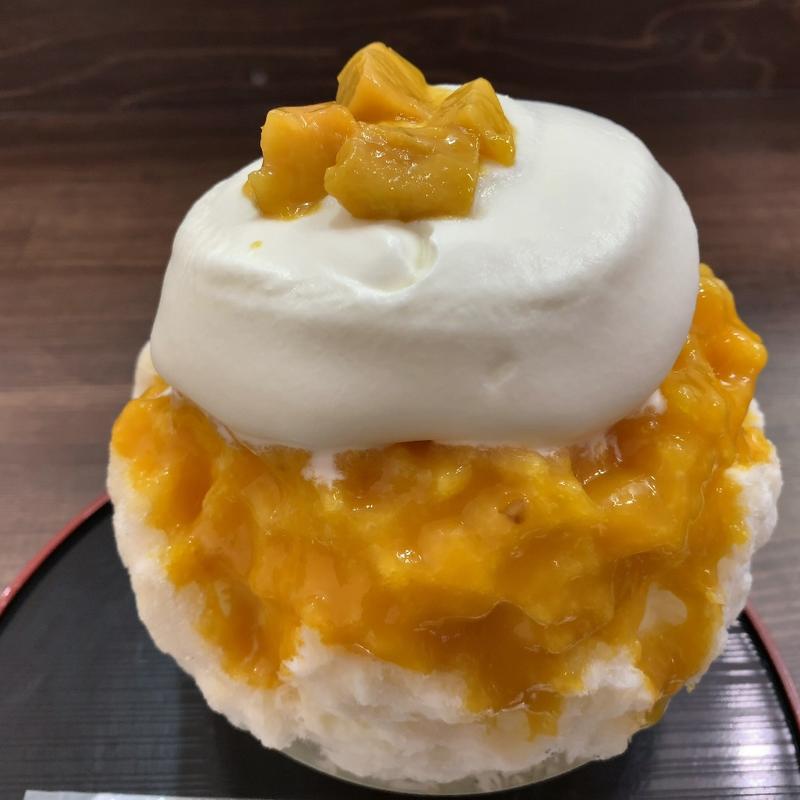 マンゴーみるく(天然かき氷 氷の音)