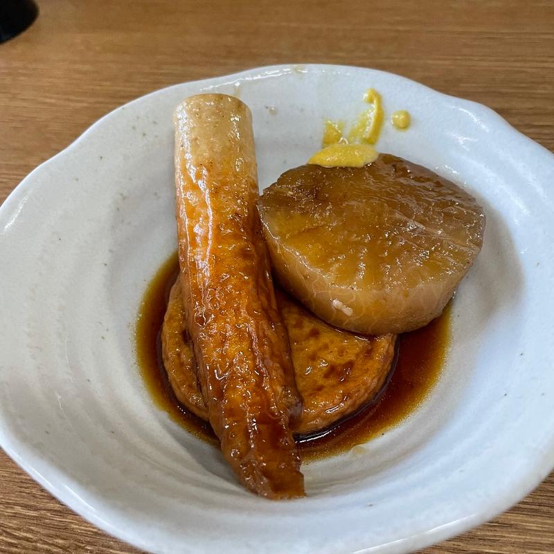 おでん(二代目おかだラーメン)