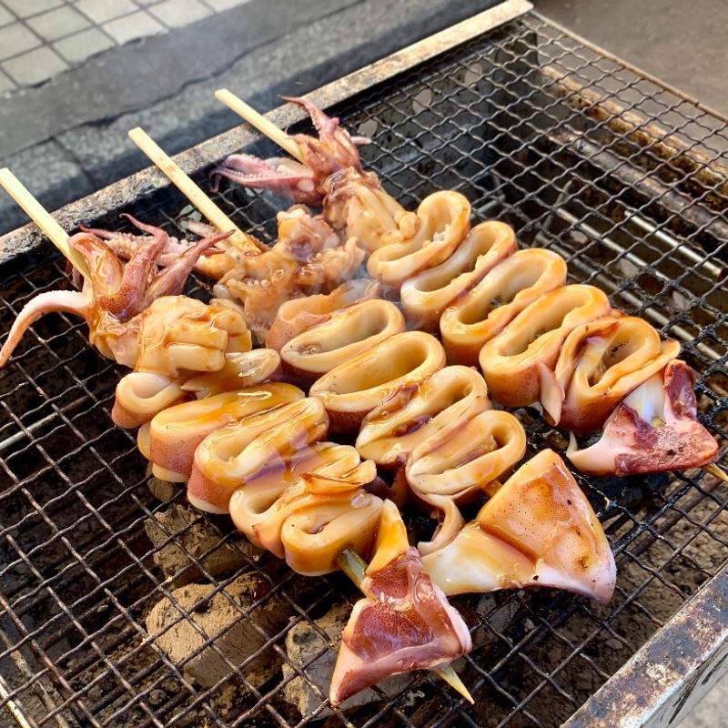 いか串焼き(木屋さかな市場 （きやさかないちば）)