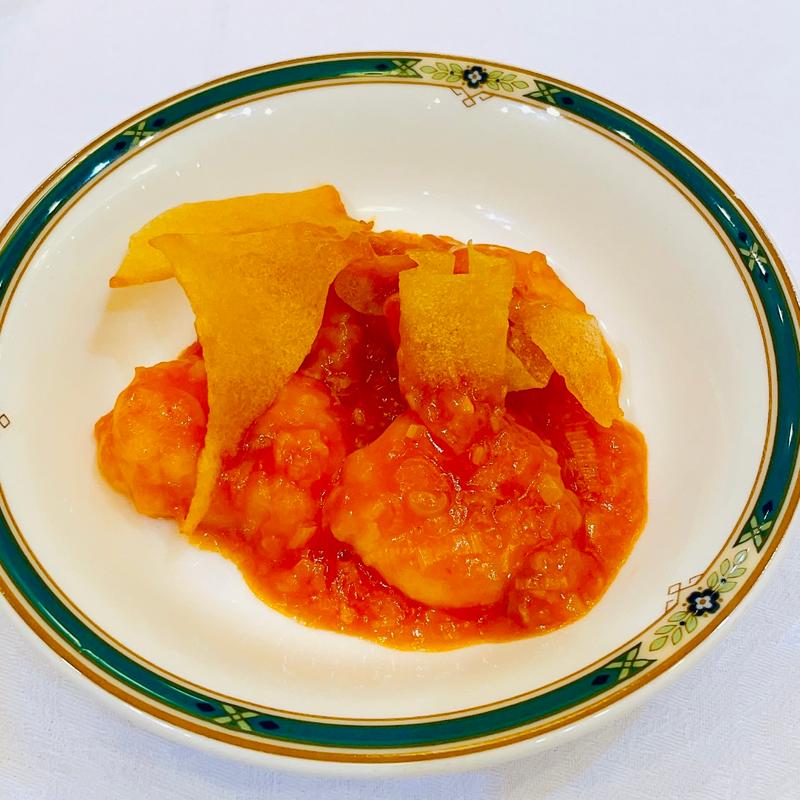 小海老のチリソース炒め(ホテル カデンツァ　ルミエール)