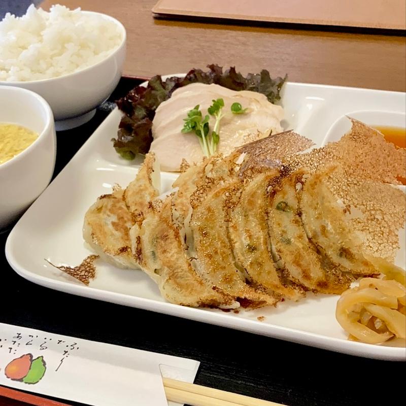 餃子定食(手作り餃子 寺田さんちの健やか餃子)