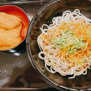 四川冷麺いなりセット(小諸そば ニコライ坂店 )
