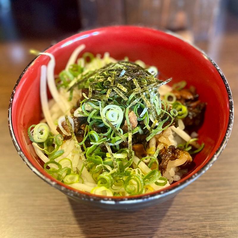 半豚丼セット(中華そば 花京 天六店)