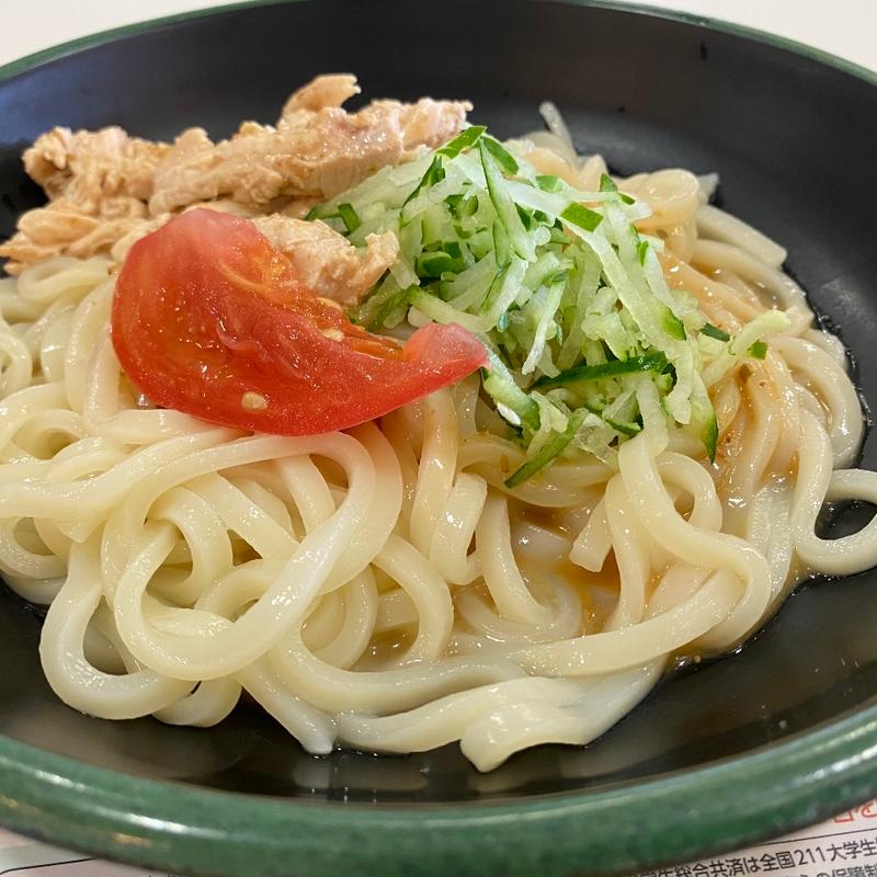 ひんやり棒棒鶏うどん(ビッグさんど)
