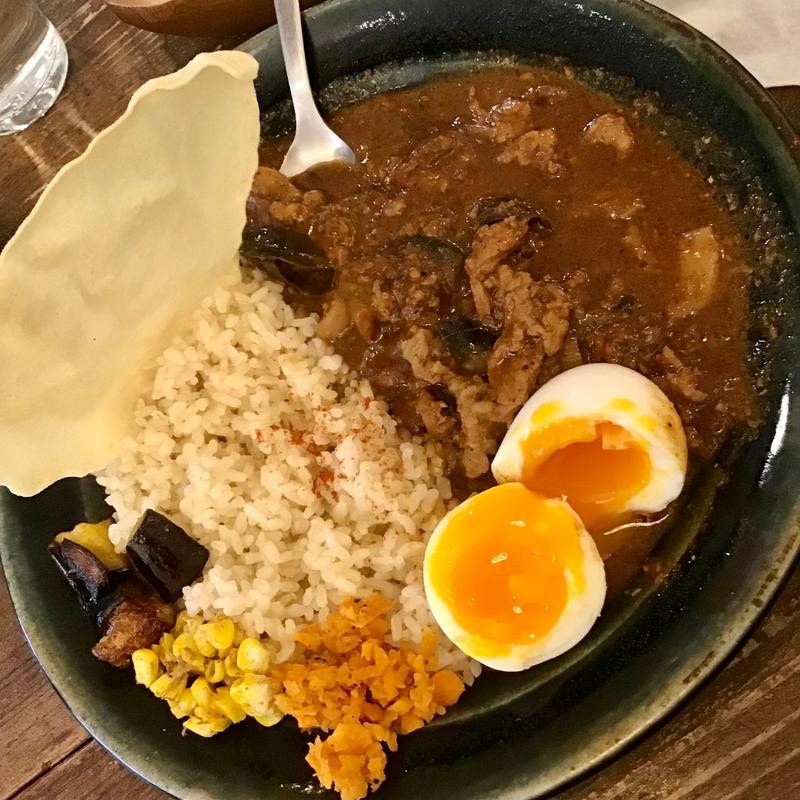 期間限定黒酢豚バラカレー(こっそりカレー)