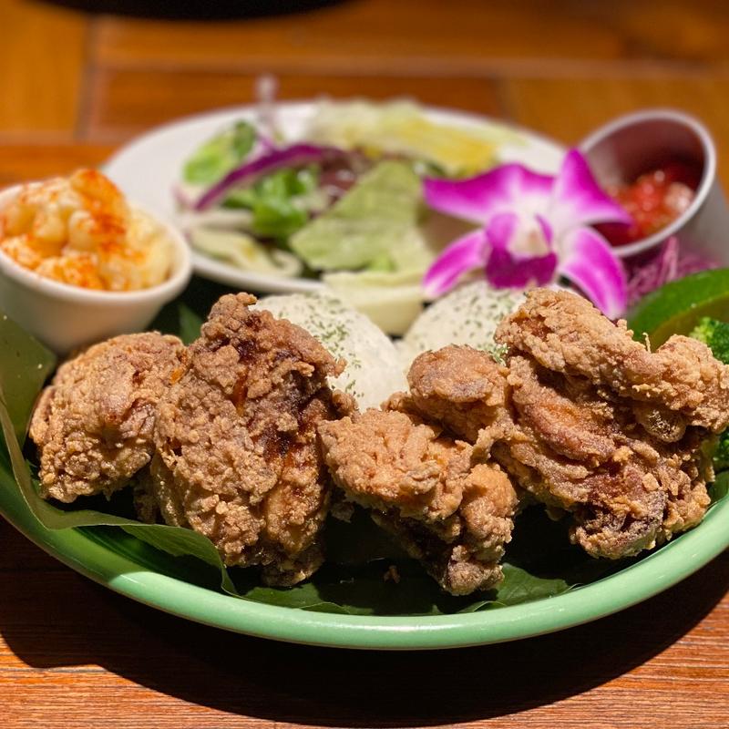 アロハモチコチキンプレート(コナズ珈琲高崎)