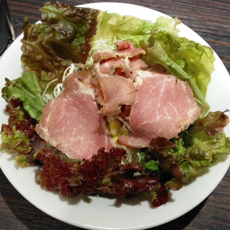 パストラミポークサラダ(CoCo壱番屋 仙台サンモール一番町店 （ココイチバンヤ）)