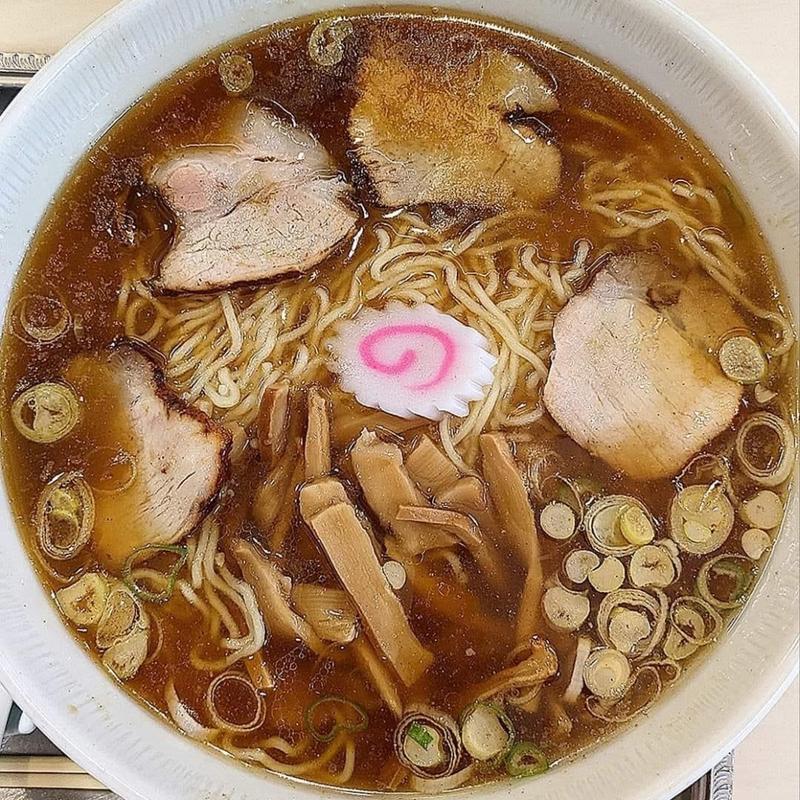 中華麺(生玉子付き) メンマ(永福町大勝軒)
