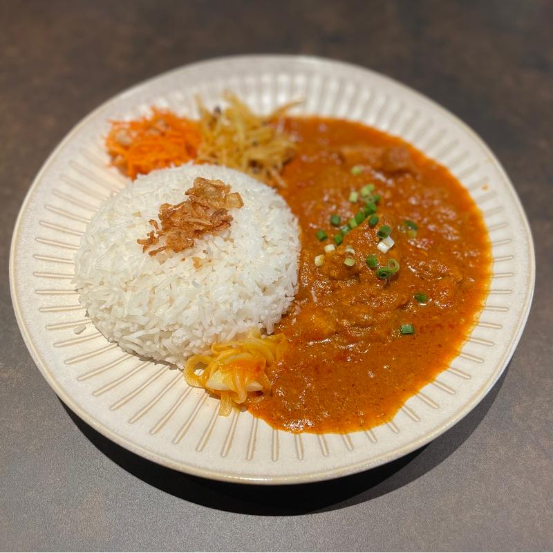 チキンカレー(1種盛り)(さんぽ屋)