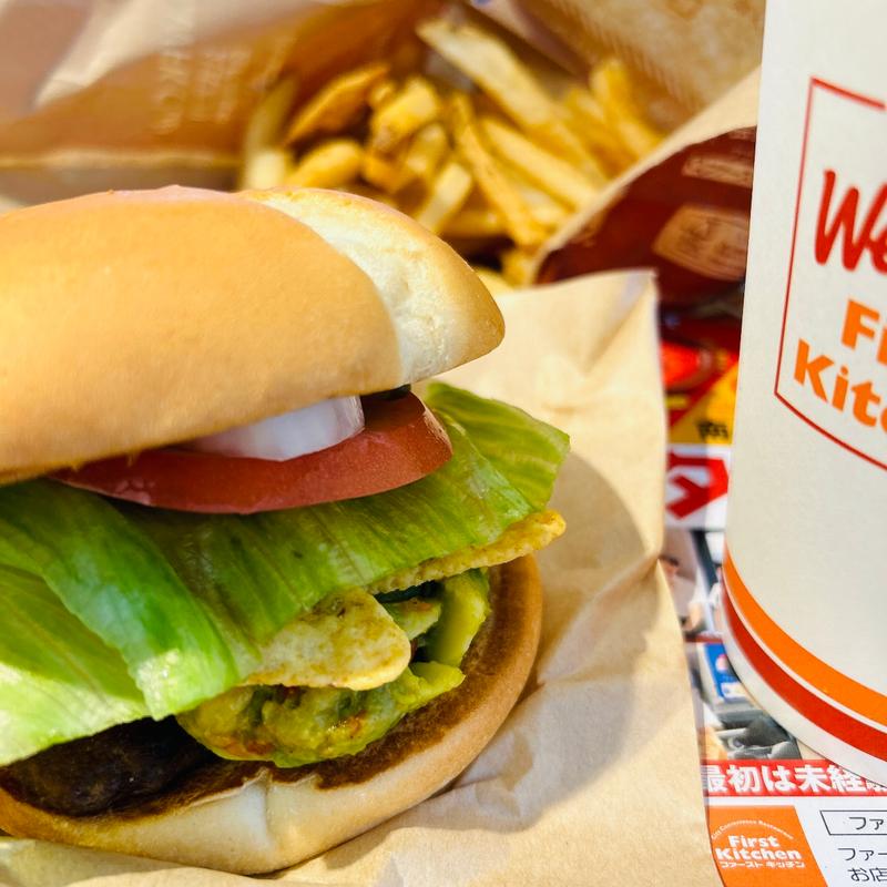 Jr.メキシカンアボカドバーガーセット(ウェンディーズ・ファーストキッチン 梅田芝田町店)