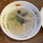 やきめしのスープ