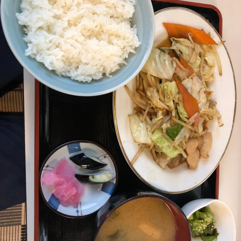 野菜炒め定食(北京亭 本店 （ペキンテイ）)