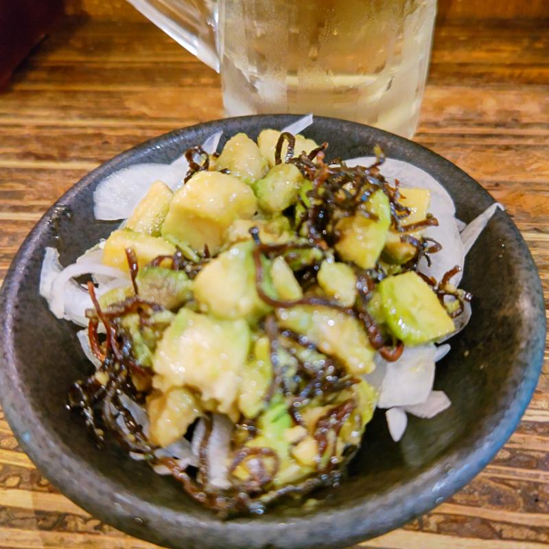 アボカド塩昆布(もつしげ 野毛小路 )