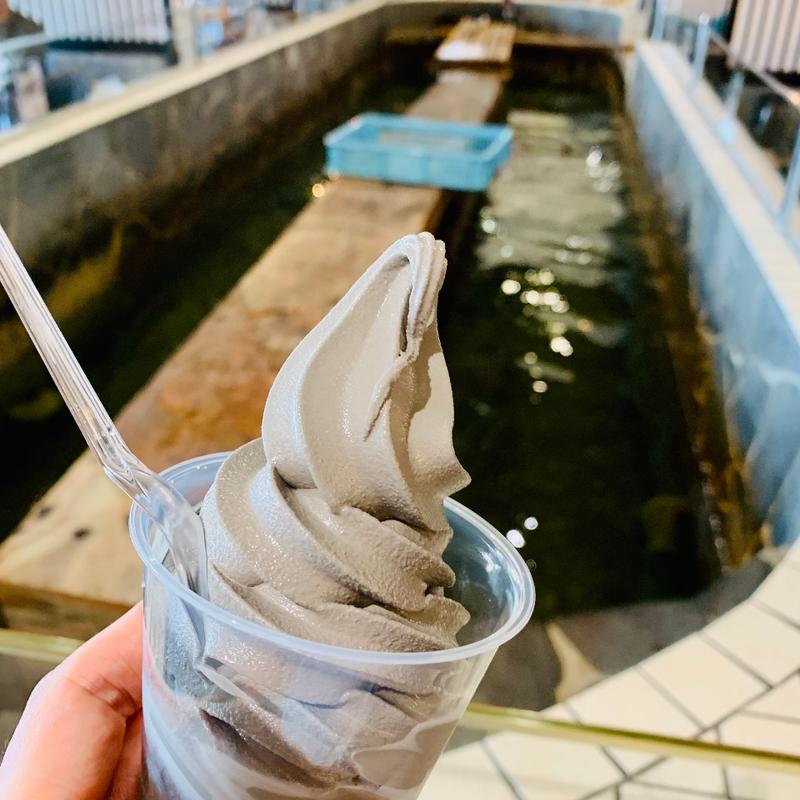 いかすみソフト(河太郎 呼子店 （かわたろう）)