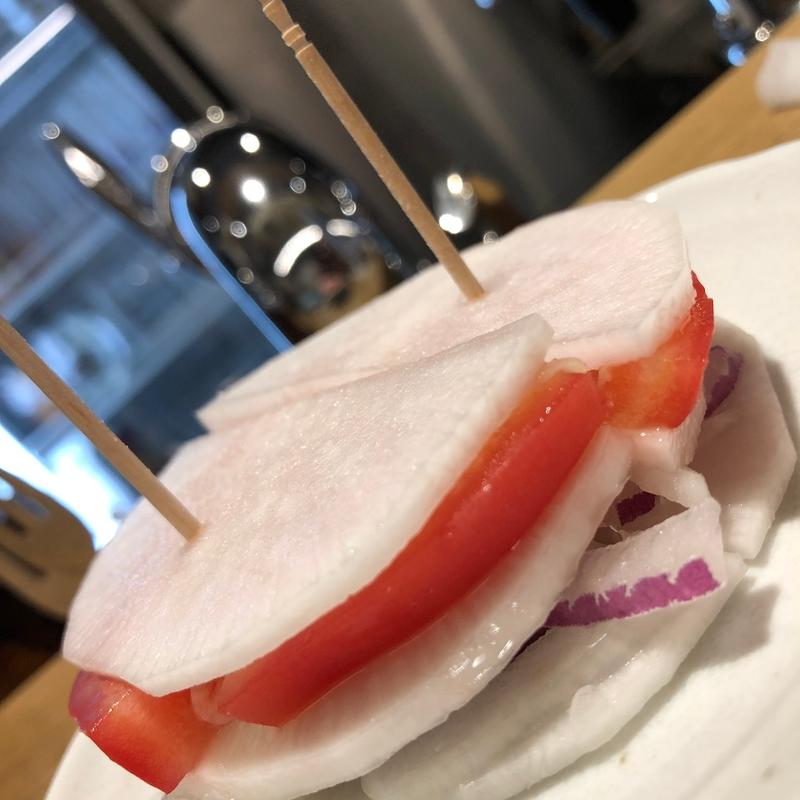 野菜バーガー(STAND KIYOSUGU 中目黒店)