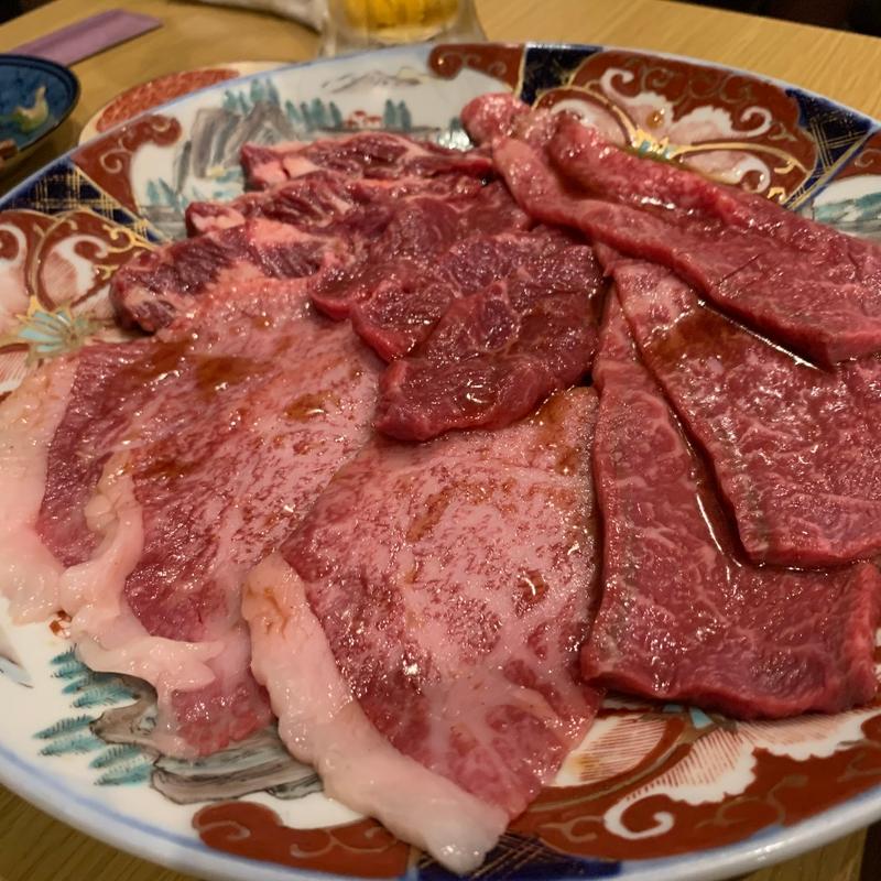 お勧め3種盛り合わせ＋ホルモンMIX(焼肉ホルモン人生大ちゃん)