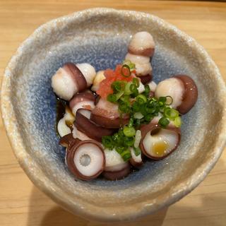 たこのきゅうばんポン酢(鮨屋とんぼ 栄店)
