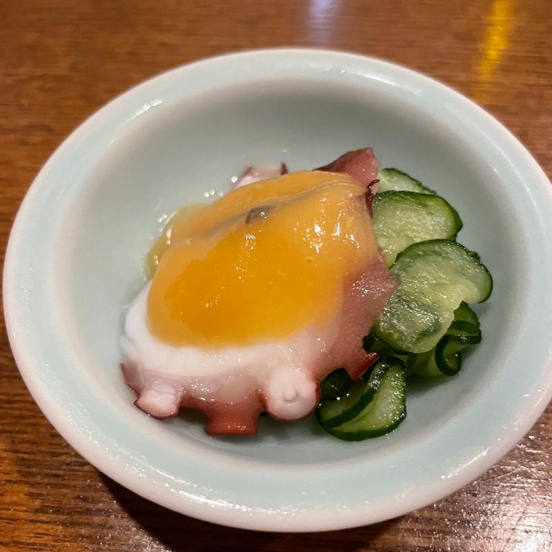 お通し　たこ酢味噌(かのん)