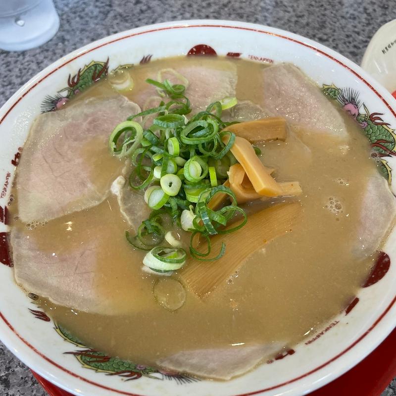 こってりスープ増しチャーシュー(天下一品 茨木けいさつ前店)