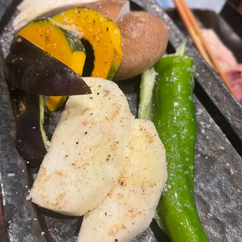 焼野菜盛り合わせ(わげんや )