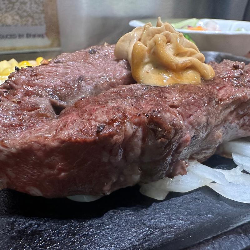 ミスジ200gサラダ&ライスセット(いきなりステーキ 小田急マルシェ大和店)