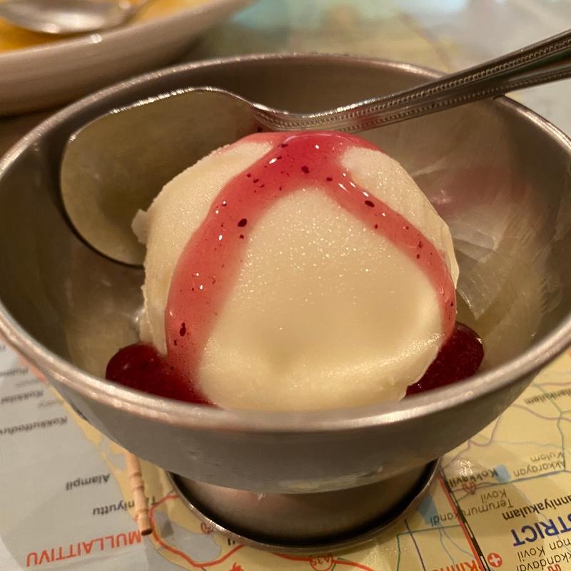 アイスクリーム(ハル スリランカ【スリランカ家庭料理の店】)