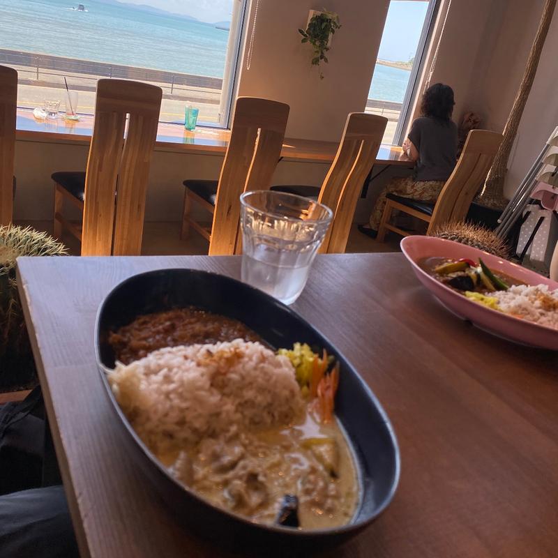 2色カレー(津屋崎テラス)