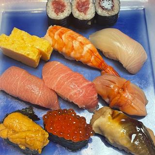 特上にぎり(金太楼鮨 筑波学園店 （きんたろうずし）)