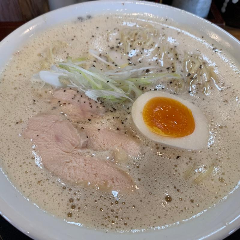 泡系鶏白湯ラーメン(博多 一成一代)