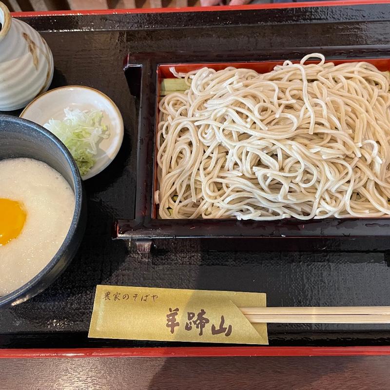 とろろせいろ(田舎)(農家のそばや 羊蹄山)