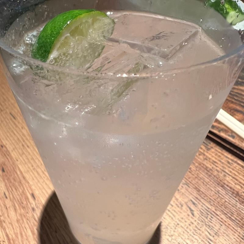 すだちサワー(板蕎麦 山灯香)